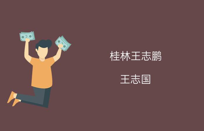 桂林王志鹏（王志国 桂林电视台《桂林新闻》主播）